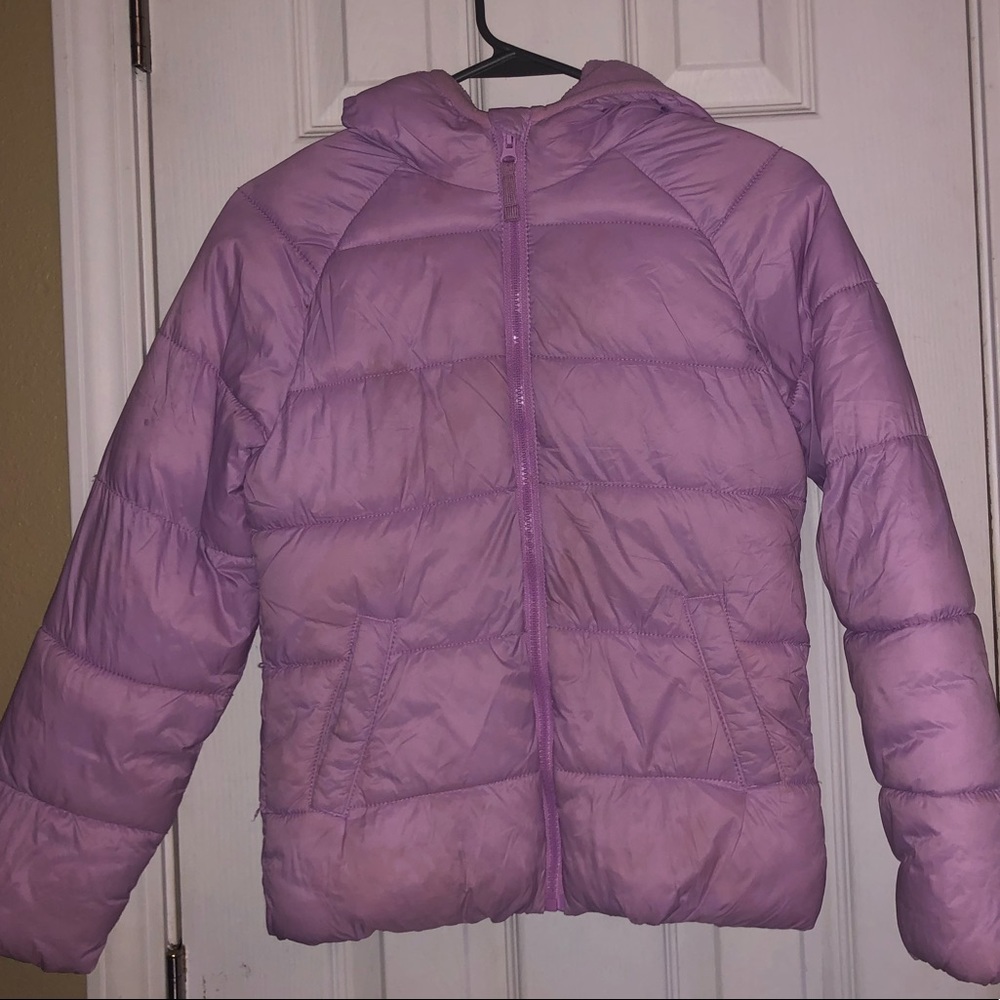 Girls Old navy puffer coat.